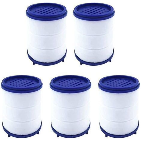30×37 mm Wasserhahnfilterkartuschen – 5er-Pack, Wasserenthärter, Chlor- und Schwermetallentferner (1/5)