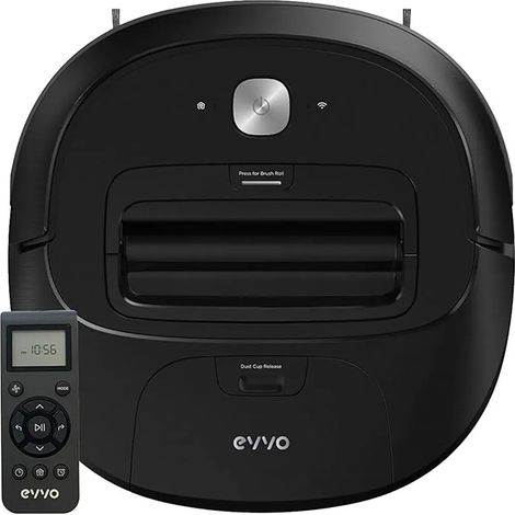 EVVO Robot Aspirateur R3 - 2000Pa, Moteur Onduleur, 3 Modes de Nettoyage, Filtre HEPA, Anti-collision et Anti-chute (1/3)