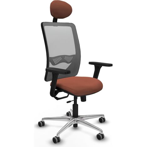 Bürostuhl piqueras y crespo Zulema schwarz Schaumstoff hoher Dichte (1/2)