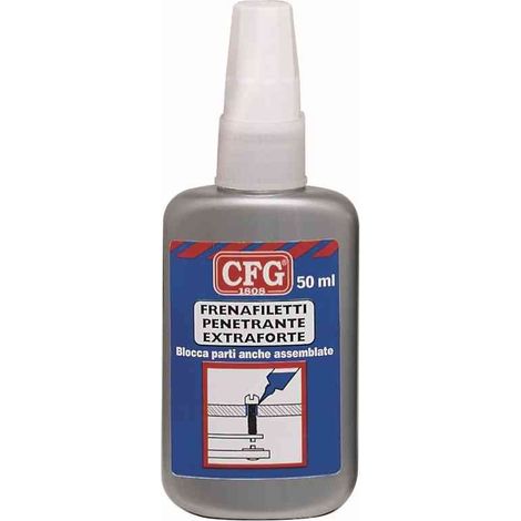CFG FRENAFILETTI EXTRAFORTE Bloccante sigillante dadi bulloni flange 50 ML (1/5)