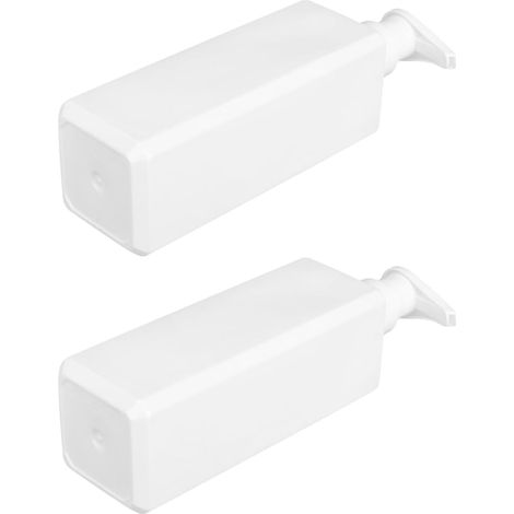 500ml Plastic Shower Gel Dispenser Bottles 2 Pieces Chic and (1/5)