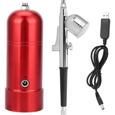 Pistolet pulvérisateur portable électrique pour injection d'oxygène, atomisation hydratante des soins de la peau. (1/5)