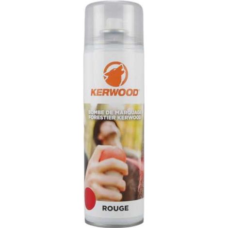 Spray de marquage forestier rouge - Kerwood (1/5)