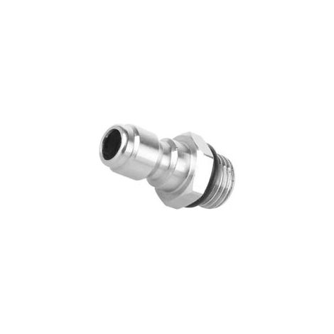 Connettore a sgancio rapido da 1/4", adattatore a sgancio rapido da 14 mm maschio a 1/4 di pollice per spruzzatore di sapone per idropulitrice, lancia per schiuma da neve, raccordo in acciaio inossida