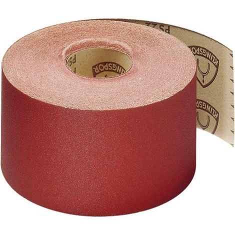 Abrasive roll KLINGSPOR PS 22 F, 50000 x 115 MM 120 Grain 2988