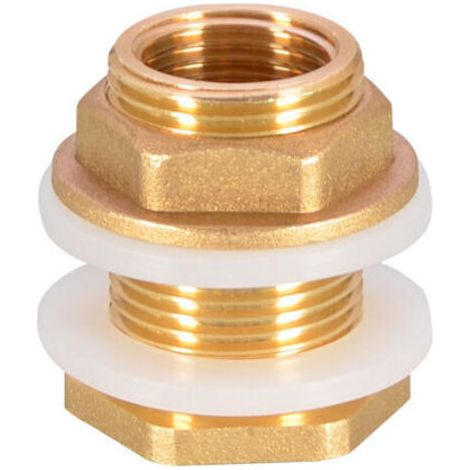 Otros accesorios para grifos: adaptador de manguera de tanque de agua de latón de 2 piezas, grifo, cubo de lluvia, accesorio de tanque de agua de latón para grifo, cubo de lluvia, tanque de agua G1 (1/3)