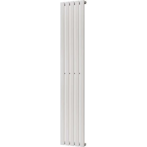 Typhoon - White Vertical Radiator H1800mm x W340mm Single Panel (1/3)