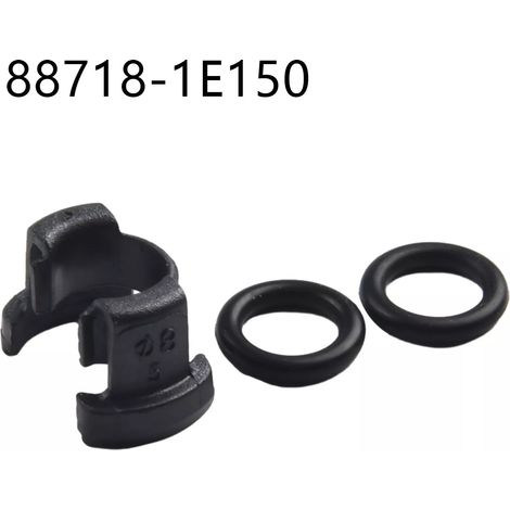 Pipe clips suitable for all Toyota air conditioning systems, 88718-1E150 and 887181E150. (1/5)