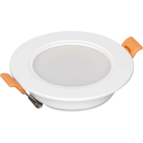 Faretto Led Da Incasso Rotondo 5W 500LM Freddo 6000K Diametro 95mm Foro 75-90mm (1/3)