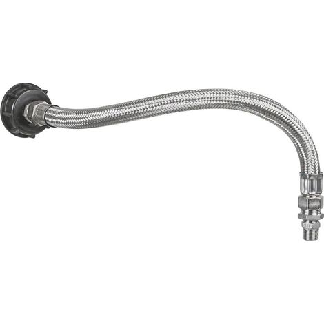 Connection set for IBC containers - with flexible reinforced hose (1/3)