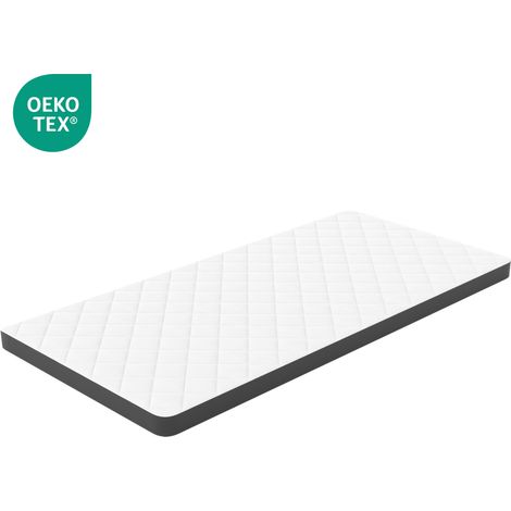 Matelas Comfort H3 7 zones en mousse 7 cm 160 x 200 cm certifié Oeko-Tex sans matelas (1/5)