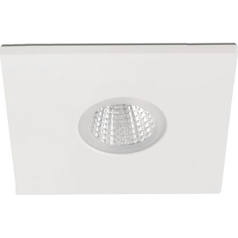 TAST empotrable cuadrado blanco/blanco LED 2700K 44002