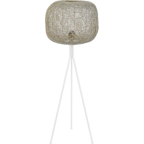Metallstehlampe 41x41x109 Weiße Metall mehrfarbige Farbfamilie Laternenpfähle Details (1/4)