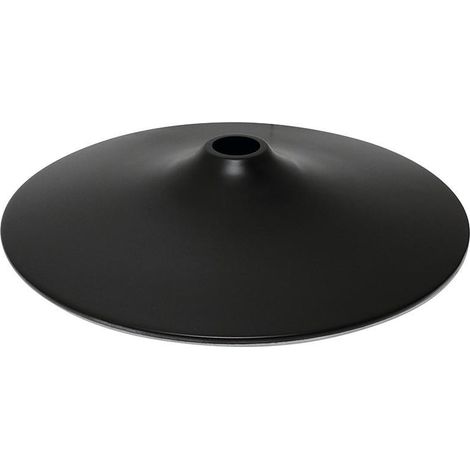 Q&Q base conica sillon iza ø600 acabado negro mate , 0UNIDADES
