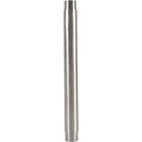 Fafeicy Raccord de Tuyauterie fileté en Acier Inoxydable 304 Male à Male (1/3)