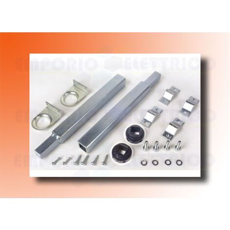 580Paire De Tubes De Transmission Avec Supports Lateraux, Installation 2 Op FAAC (1/3)