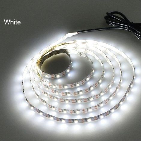 Éclairage d'ambiance rubans lumineux Bande LED circuit imprimé nu basse tension 5V monochrome bande lumineuse de fond TV (Y168) (1/5)