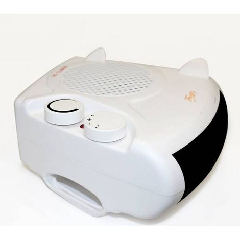 Calefactor eléctrico y ventilador (2 potencias). (1/4)