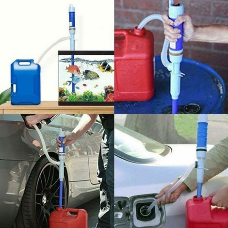 Pompe à eau portable pile/diesel/élec – transfert carburant, huile, essence – 127 caractères max (1/5)