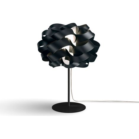 Lampada Da Scrivania-Ufficio Moderna Cloud Polilux ® Nero E Metallo 1 Luce E14 (1/2)