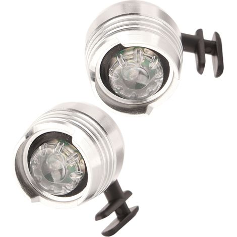 Lot de 2 sabots décoratifs avec lampe frontale intégrée, en alliage d'aluminium ABS étanche IPX5, pour Thanksgiving (1/5)