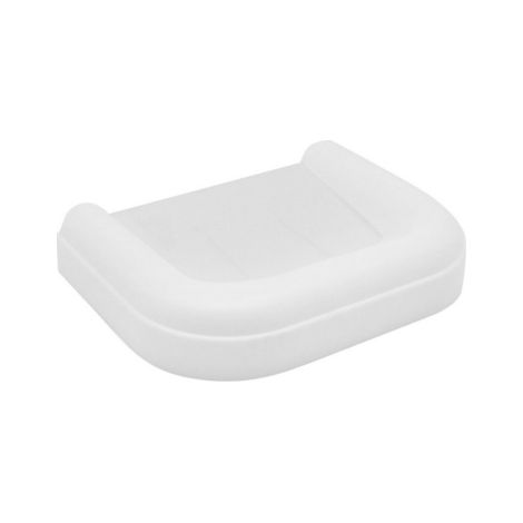 DianHydro Imma Porta sapone in abs bianco accessori a parete per il bagno