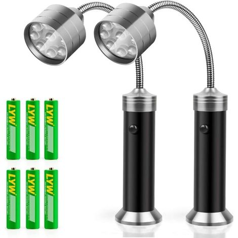 Lampe de barbecue d'extérieur, lampe de barbecue LED ultra-lumineuse, cadeau pour homme, accessoires pour fumoir, piles incluses (1/4)