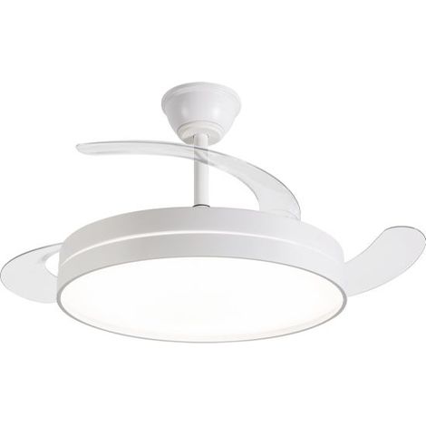 VENTILADOR DAEWOO DE TECHO 42P-ASPAS RETRACTILES-MOTOR 30W LED 36W-3 TEMP-CONTROL APP