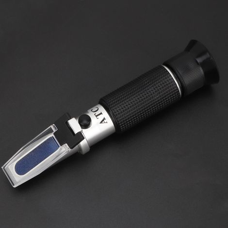 Réfractomètre pour la teneur en sucre de la bière, hydromètre pour le vin, plage de mesure : 1,000 à 1,130 WSG