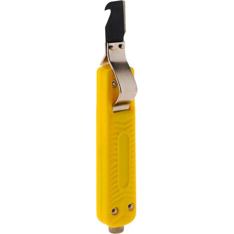 Zenitech – Pince à dénuder 165 mm – Vis de réglage pour profondeur de coupe – Découpes précises sur câbles – Outil professionnel (1/8)