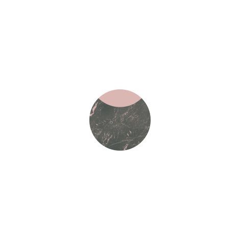 Photo Murale Ronde - Effet Marbré Roses Et Gris (1/3)