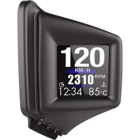 Compteurs de vitesse pour véhicules OBD, affichages tête haute, compteurs de vitesse GPS et affichages tête haute km/mph pour tous véhicules. (1/4)