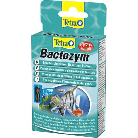 Bactozym augmente l'activité biologique, 10 comprimés pour aquarium - Tetra (1/3)
