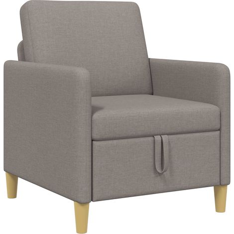 Sofá con almacenamiento Topo 72 x 78 x 87 cm Poliéster vidaXL