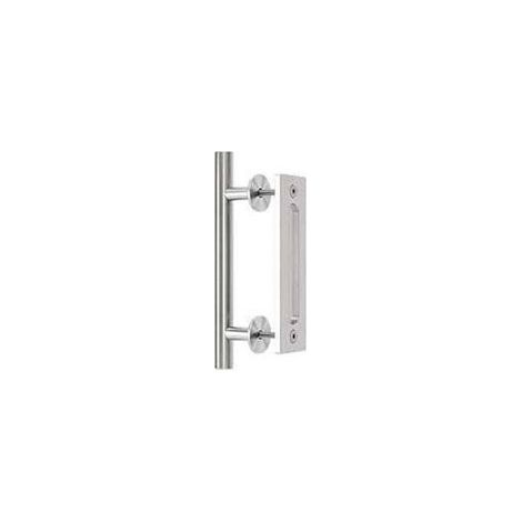 Poignée de porte de grange , XU, Poignée de porte coulissante, Poignée de porte, Poignée de porte coulissante, Argent