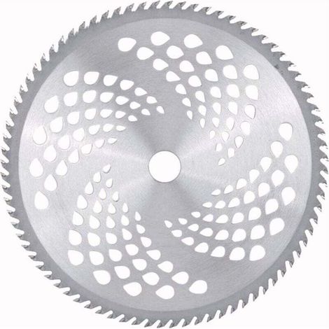 Lame Carbure 25 4cm pour Débroussailleuse 3 Lames Débroussaillage 40T 60T 80T (1/4)