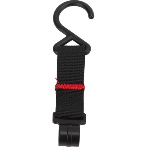 Crochets de suspension pour ustensiles de camping, tente, auvent, vêtements - Accessoires extérieurs pour pique-nique et randonnée - Noir (1/5)