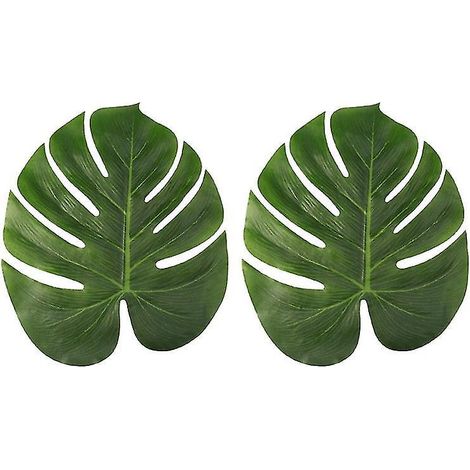 12 feuilles de palmier artificielles (1/3)