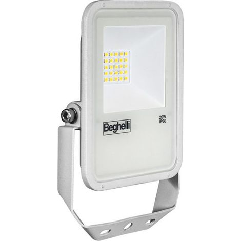 Proiettore led Floodlight FL 10W 4000K IP66 Bianco Beghelli 86179 (1/5)
