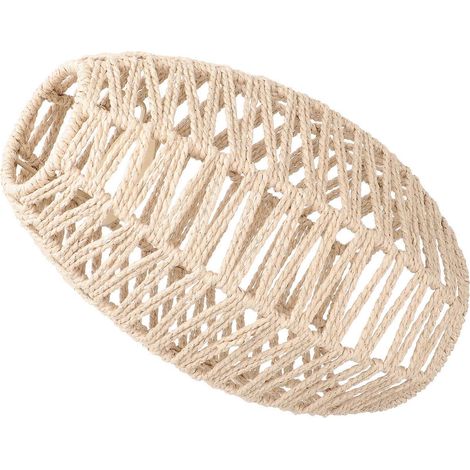 Housse de lampe de style chinois original, housse de lampe pratique, housse de lampe imitation rotin (1/5)