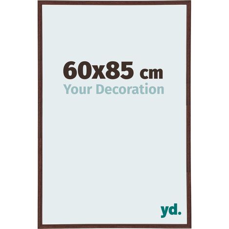 yd. - Cadre photo 60x85 - Brun - Plastique - Annecy