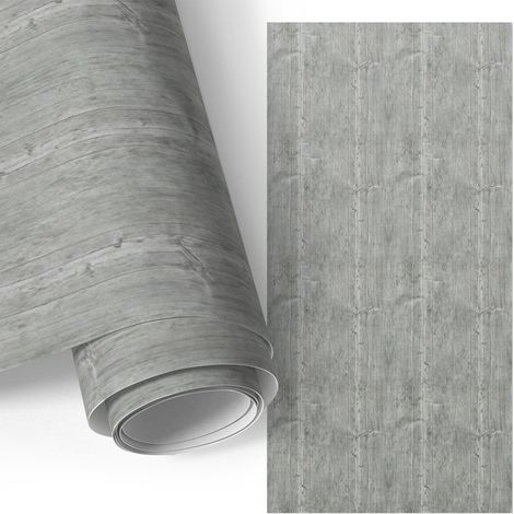 Klebefolie für Möbel - Möbelfolie - Selbstklebende - für Küche - Küchenfronten - Küchenschränke - Holzstruktur 65x130 cm