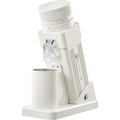 Moulin à café à meules coniques, design conique, niveaux de mouture réglables, 55 mm, E55Pro-blanc, 110V-240V, UE (1/2)