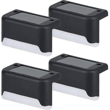 Éclairage extérieur sans fil efficace (paquet de 4) CELLULES SOLAIRES Noir chaud (1/5)