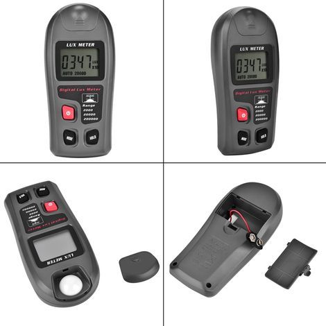MT-30 Luxmètre Numérique avec Affichage LCD pour Mesure de Lumière et Tests Environnementaux