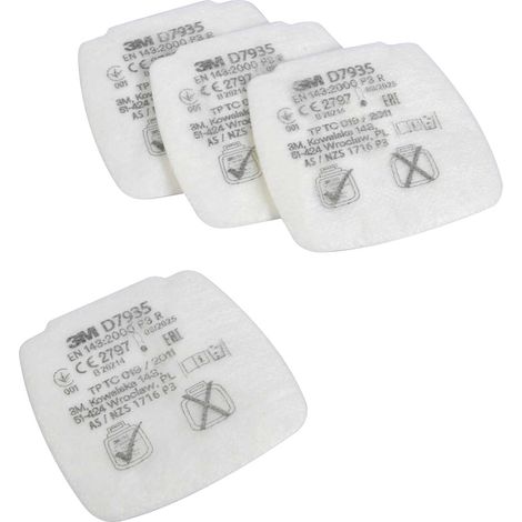 Filtros de partículas 3M D7935 P3