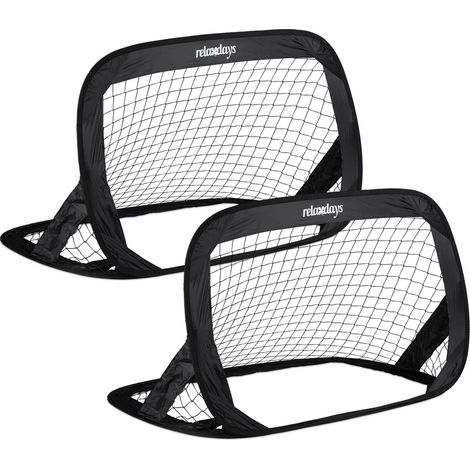 Set of 2 football pop up goals