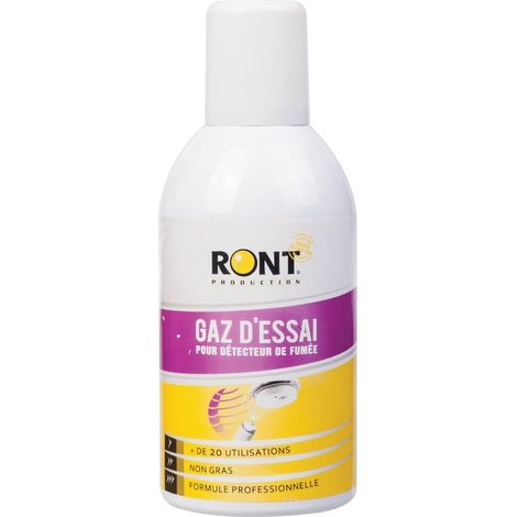 Gaz d'essai pour détecteur de fumées 405ml RONT 7269 (1/3)