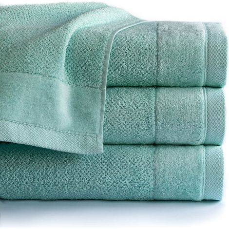 Vito Handtuch 30x50 Aqua Mint 550g 100% Baumwolle (1/5)