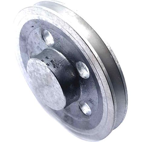 Poulie trapézoïdale aluminium moyeu plein SPZ120/1ALU